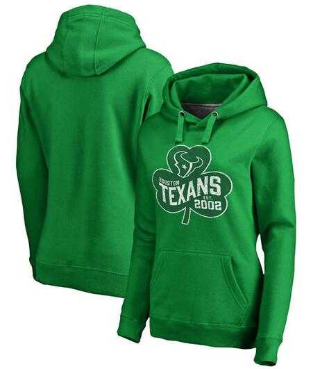 Women Houston Texans Pro Line by Fanatics Branded St. Patrick's Day Paddy's Pride Pullover Hoodie Kelly Green FengYun,We sell and wholesale Women Houston Texans Pro Line by Fanatics Branded St. Patrick's Day Paddy's Pride Pullover Hoodie Kelly Green FengYun on line form chian!
